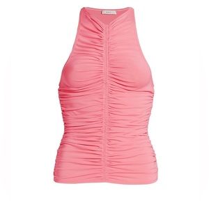A.L.C. Ruched Viscose Tank Top